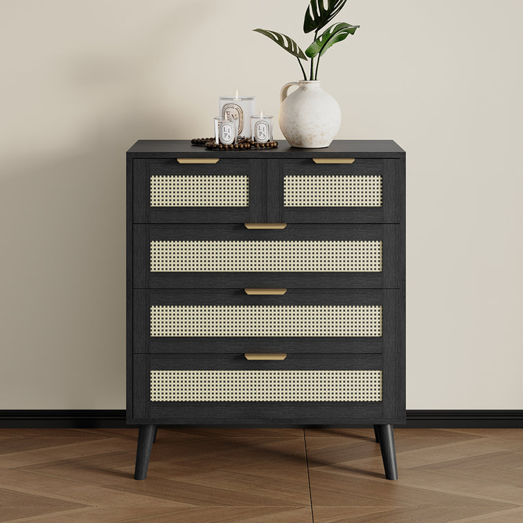 Boho 5 Drawer Chest of Drawers
